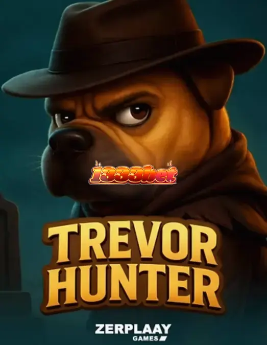 Trevor Hunter slot game interface featuring the Shar Pei character in a spooky graveyard setting.